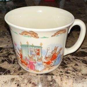 Royal Doulton Cream Bunny Parade Mug